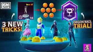 How to Complete 7 Dragon Ball trial Challenge and Get Legendary Team title in BGMI | Easy Trick