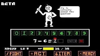 Baldi Battle in Undertale