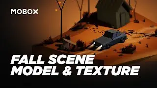 Isometric Low Poly Autumn Scene - Cinema 4D Tutorial