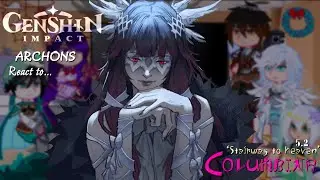 Archons React to “Stairway to Heaven” [Columbina] || Gacha Club || Genshin Impact || Made by Yuk!ra