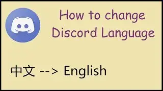 How to change discord language back to English