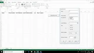 15. Excel VBA - Designing Trekking Planner using Userform