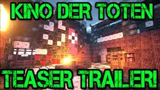 KINO DER TOTEN TEASER TRAILER! - Kino Der Toten Remake in Minecraft