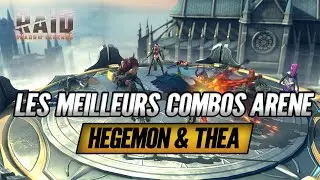 Les Meilleurs Combos en Arène : Hégémon et Théa Ange Tombal - Raid Shadow Legends