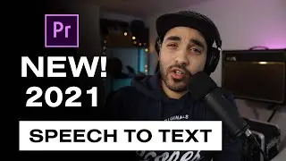 NEW! Premiere Pro 2021 Speech to Text | PROs and CONs