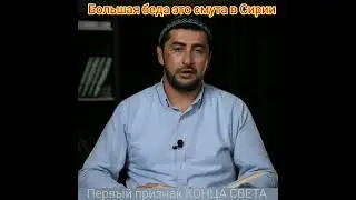 Большая беда это смута в Сирии