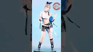 Silver Wolf Kawai Dance 💃🐺😍 Honkai Star Rail Cosplay #shorts