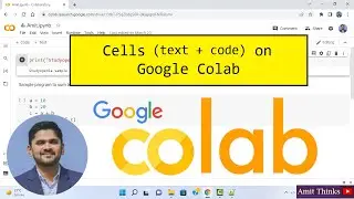 Understanding cells (text + code) on Google Colab (colab.research.google.com) | 2022