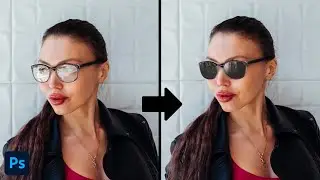 How to make dark glasses BRIGHTER in Photoshop | Photoshop tutorial