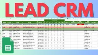 Simple Lead CRM Tutorial - Google Sheets