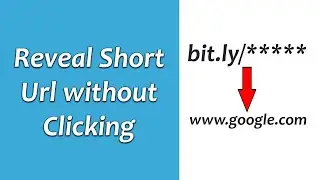 Reveal Short Url without Clicking | You Know Something