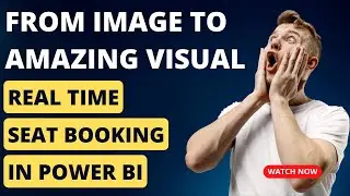 Convert Image into Interactive Visual in Power BI ⚡️| Real Time Attendance Marking with Power BI ⚡️