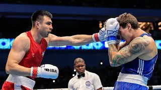 Bakhodir Jalolov (UZB) vs. Danis Latypov (BRN) IBA World Boxing Championships 2023 (92+kg)