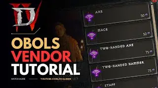 Diablo 4 Obols Curiosity Vendor Beginners Guide | Legendary Items | New Player Tutorial | ARPG 2023