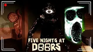 FNAF But In DOORS? | Five Night's At DOORS [Full Walkthrough] - Roblox
