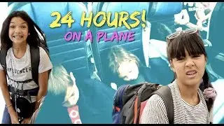 24 Hours OVERNIGHT on a PLANE!