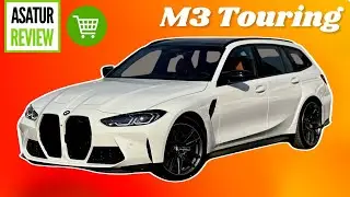 В ПРОДАЖЕ BMW M3 Touring G81 xDrive Competition Mineral White / Kyalami Orange / БМВ М3 Туринг 2023