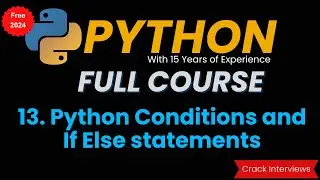 If statement in python | If else Python | Python Tutorial