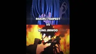 Rimuru vs Sung Jinwoo || Slime x Solo Leveling 