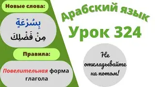 Начните сейчас! Арабский язык для начинающих. Урок 324