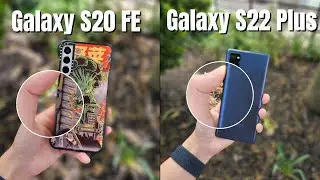 Samsung Galaxy S22 Plus vs S20 FE Camera Comparison / CASTiFY Cases