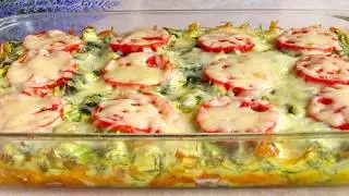 ZUCCHINI Casserole. Incredibly tasty