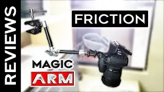 Adjustable Friction Arm Clamp for DSLR, Action Camera, Camcorder