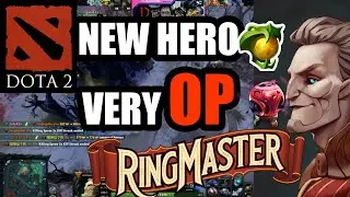 DOTA 2 RINGMASTER, NEW DOTA 2 HERO 2024 IS TOO OP AS SUPPORT! Gameplay Highlights PART 2