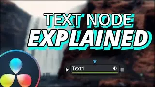 MASTER the Text Node in Davinci Resolve 16