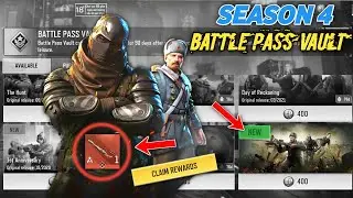 Codm Season 4 Vault Battle pass Leaks 2024 | Season 4 World War 2 | New military theme Codm   2024