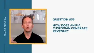 How does an RIA custodian generate revenue?