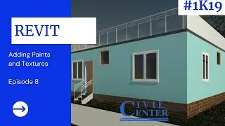 How to Apply Colors and Textures in REVIT | Episode 8, Revit Architecture Tutorial in Revit