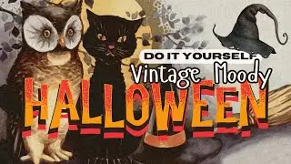 VINTAGE Inspired Halloween Decor Sure To Bring On The NOSTALGIA