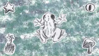 music for critters - gemstone frog