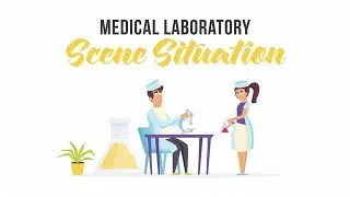 Medical Laboratory - Scene Situation After Effects Templates