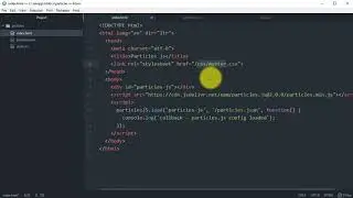 Particles.js - Create Background Particles Effects