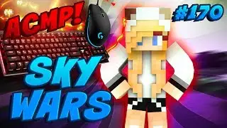 АСМР КЛИКИ/ASMR CLICKING! ЗВУКИ КЛАВИАТУРЫ И МЫШКИ! - Minecraft Sky Wars Hypixel #170