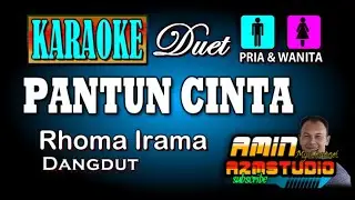 PANTUN CINTA Rhoma Irama KARAOKE Nada DUET