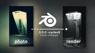 Blender 3D - Photo to 3D Render