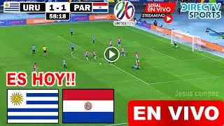 En Vivo: Uruguay vs Paraguay, Ver Partido Uruguay vs. Paraguay, donde ver Eliminatorias 2024 resumen