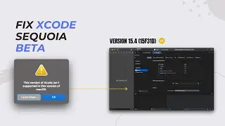 Fix xcode in macOS sequoia | VS code detection solved