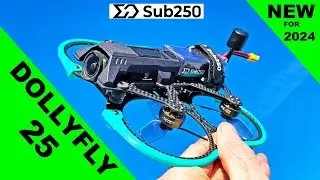 New Sub250 DollyFly 25 FPV Drone - Almost Perfect!  My Review