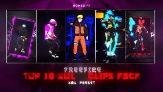 FREE FIRE TOP 10 XML CC + CLIPS | ( G - DRIVE ) 🔥| FREE FIRE CLIPS PACK | TOP 10 EMOTE CLIPS ⬇️ 