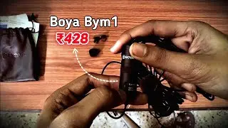 Best Mic for YouTube🔥 | Boya Bym1 Mic Unboxing