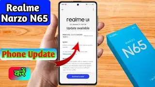 how to software update in realme narzo n65, realme narzo n65 update kaise kare