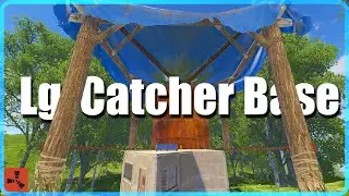 Use a Large Catcher For The Simplest Berry / Hemp Farm Base in Rust!