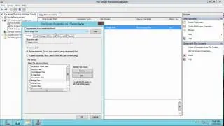 configuring file screening using fsrm in windows server 2012