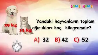 2. Sınıf - Matematik : Test Çöz ! / Toplama İşlemi -2 ( 5 Soru 5 Cevap )