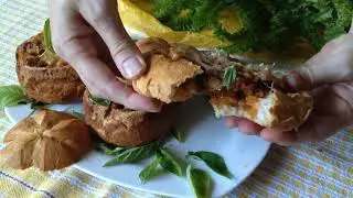 Булочки, фаршированные мясом по-мексикански
