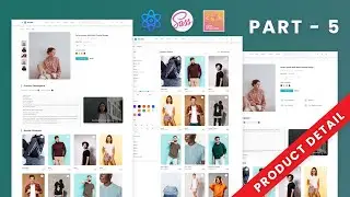 Product Details Page: E-commerce Website Template/UI Design Using React JS | PART - FIVE